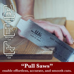 Suizan Japanese Ryoba Pull Saw 6