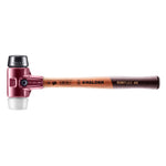 Halder SIMPLEX Soft-Face Mallet Cast Steel Housing & Wood Handle Rubber/Superplastic 635g