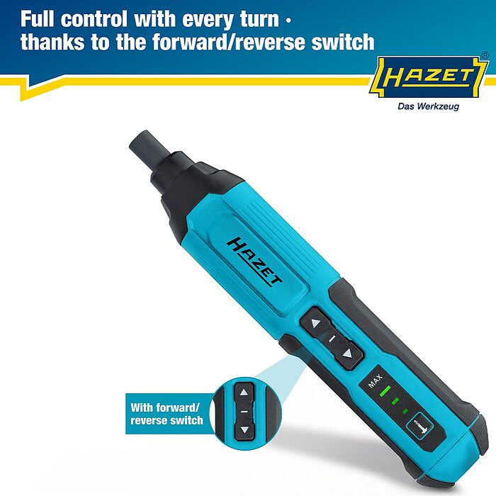 Hazet 1/4in Corldess Screwdriver 5Nm 9230B-2