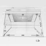 BenchVent Dual Speed Fume Cabinet (Hood ID 960 x 660x 620) BV930H-C