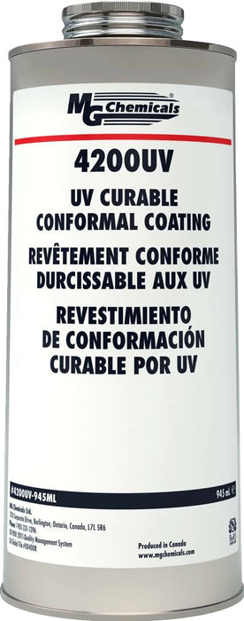 MG Chemicals UV Curable Conformal Coating 945ml Can