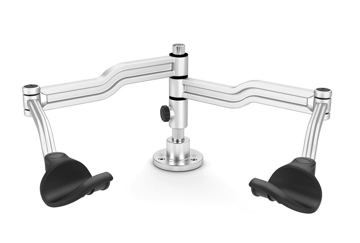 JBC Articulated Table-Mounted Double Hand Rest w/o Base