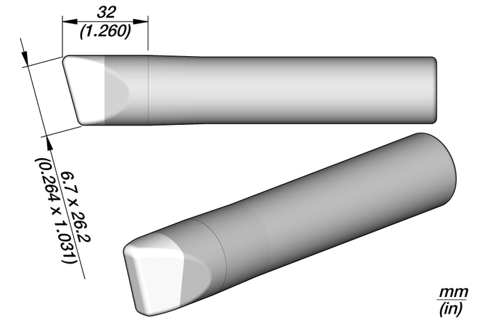 JBC 325D Long Life Tip for 325S Soldering Iron 350170