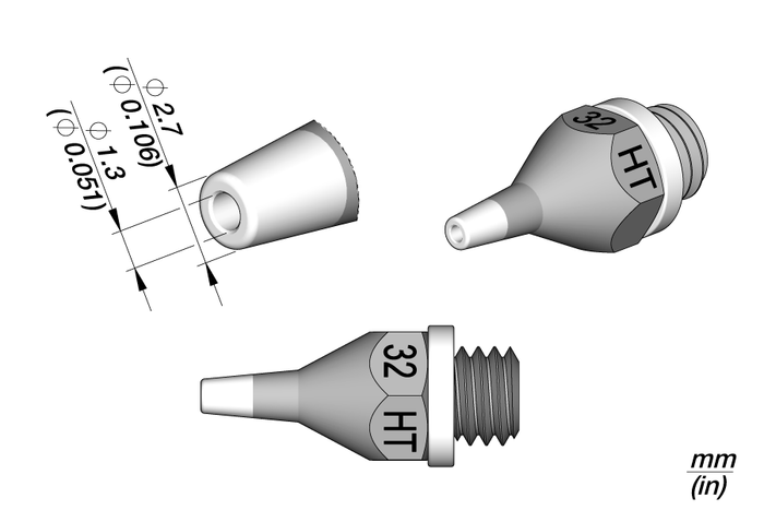 JBC 32HT High Thermal Performance Tip 321400