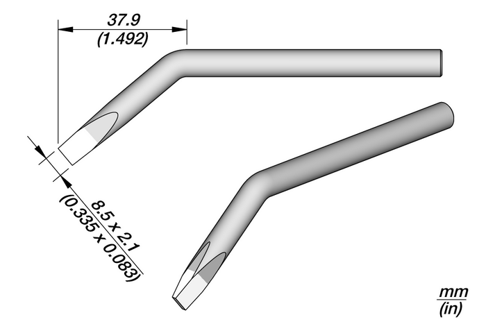 JBC 80D Long Life Tip for 80S Soldering Iron 800409