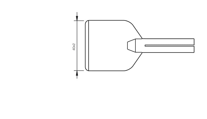 JBC PL-65 Long Life Soldering Tip 650804