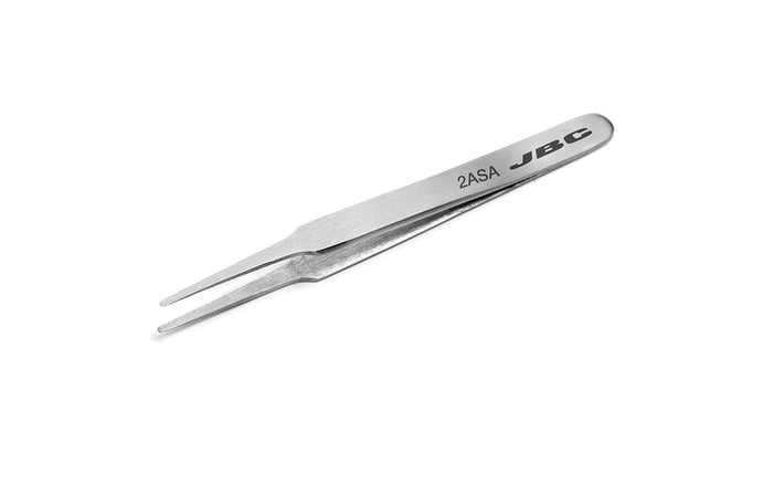 JBC 2A-SA Round-Tipped Tweezers 8002115