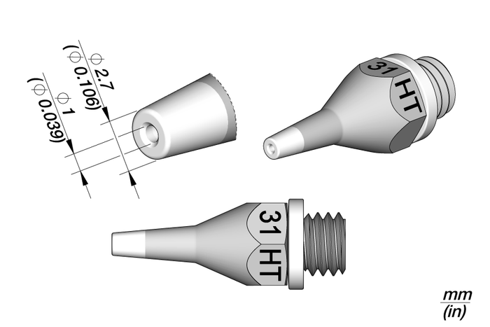 JBC 31 HT High Thermal Performance Tip
