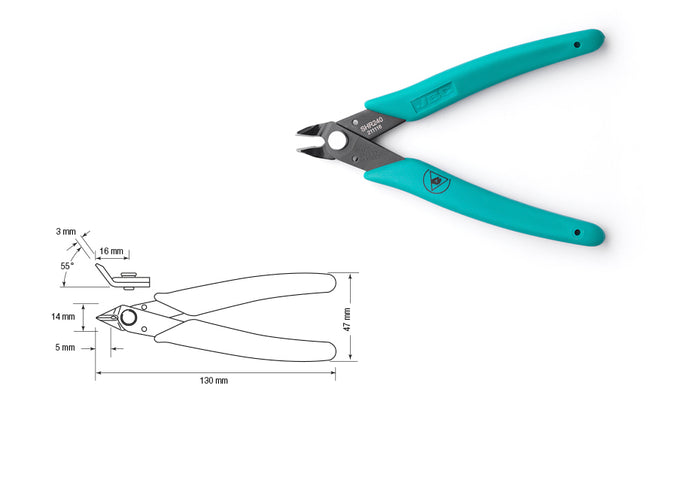 JBC Shear 55º Angle Cut SHR240