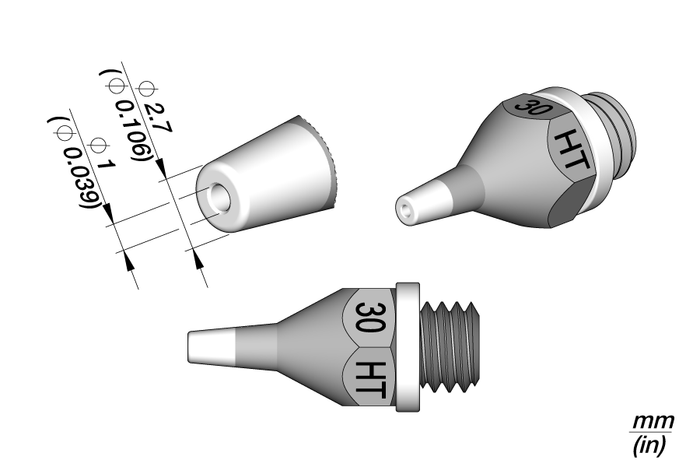 JBC 30 HT High Thermal Performance Tip 321100