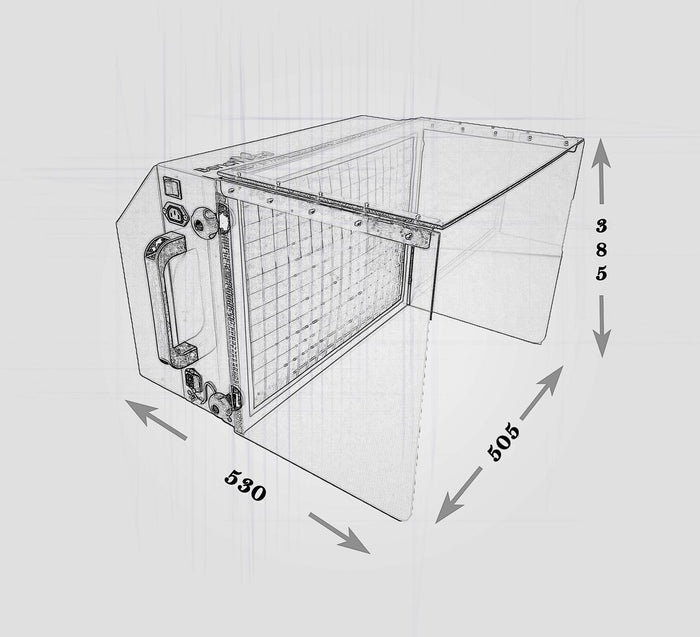 BenchVent High Efficiency Filter Cabinet (550 x 385 x 530) BV500S-C