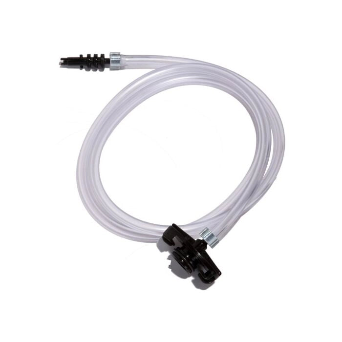 Jensen JG3A-X 3 cc 3 ft. Black Barbed X-Series Syringe Adapter