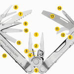 Leatherman 15 Tool Knifeless Rebar® Multi-Tool with Nylon Sheath