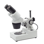 Deluxe Stereo Microscope With Light 10x-30x