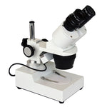 Deluxe Stereo Microscope With Light 10x-30x