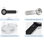 Handheld Rechargeable 10X White & UV LED Magnifier