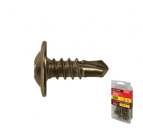 ICCONS Sd Button Zy 8-18 X 12 Trade Pack Of 100
