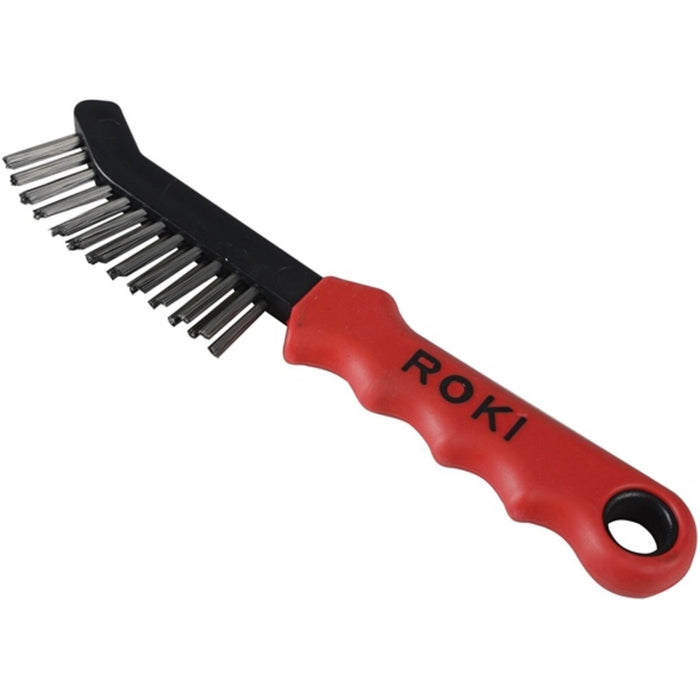 Lessmann Brake Caliper Brush ROKI 225mm Steel Wire Trim 2 Rows