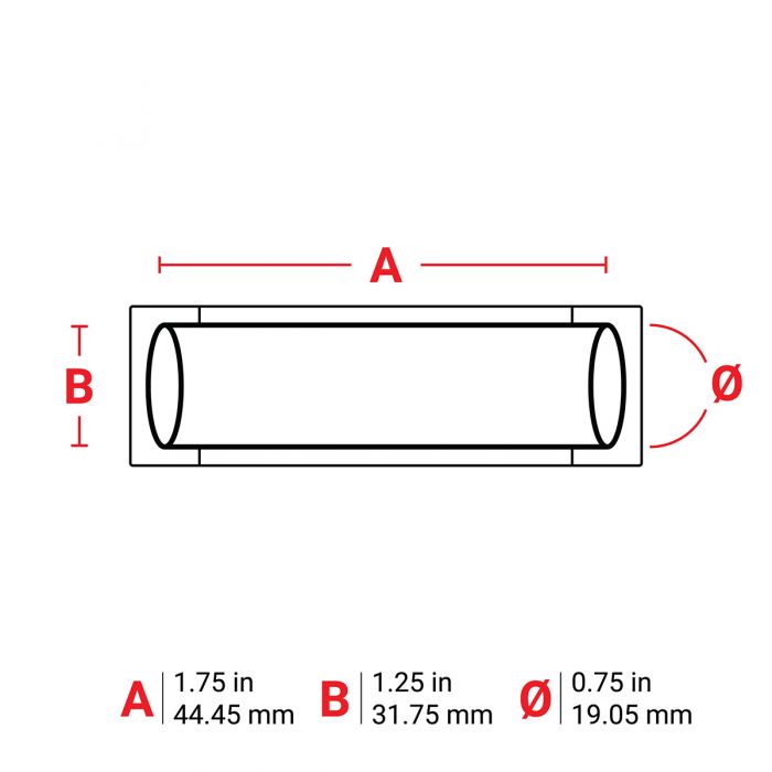 Brady PermaSleeve Low Smoke Zero Halogen Heat Shrink Wire and Cable Labels for M7 Printers - 44.45mm (W) x 31.75mm (H) Yellow