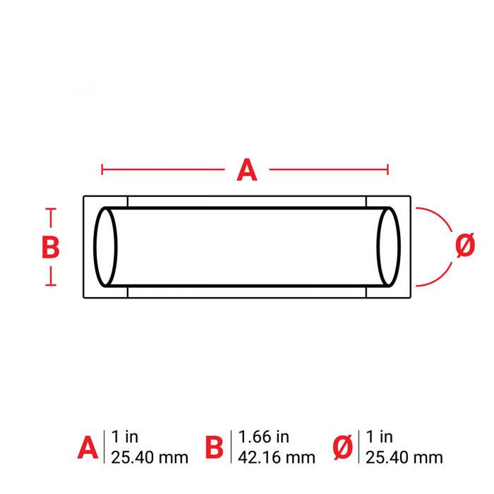 Brady PermaSleeve Heat Shrink Wire and Cable Labels for M7 Printers 25.40mm(W) x 42.34mm(H) Yellow