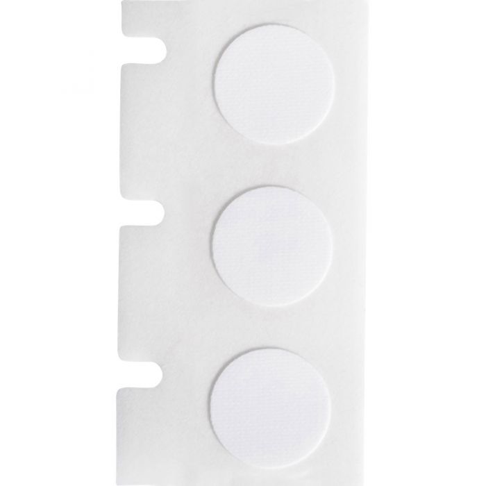 Brady Aggressive Adhesive Multi-Purpose Nylon Vial Top Laboratory Labels for M6 & M7 Printers - 9.53mm (D) White