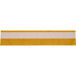 Brady B-427 Self-Laminating Labels 19.05mm x 4.27m Black on White, Clear