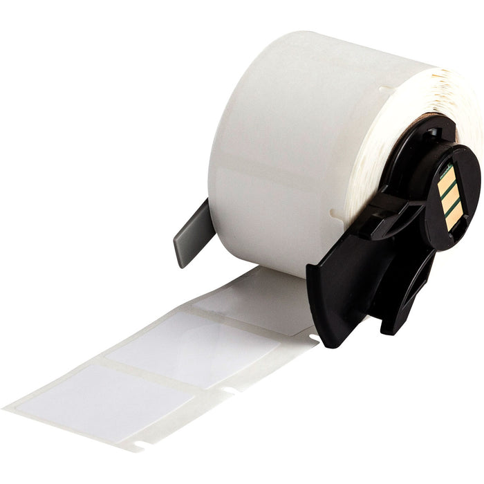 Brady FreezerBondz Ultra-Thin Cryogenic Polyester Laboratory Labels for M6 & M7 Printers 25.40mm(H) x 25.40mm(W)