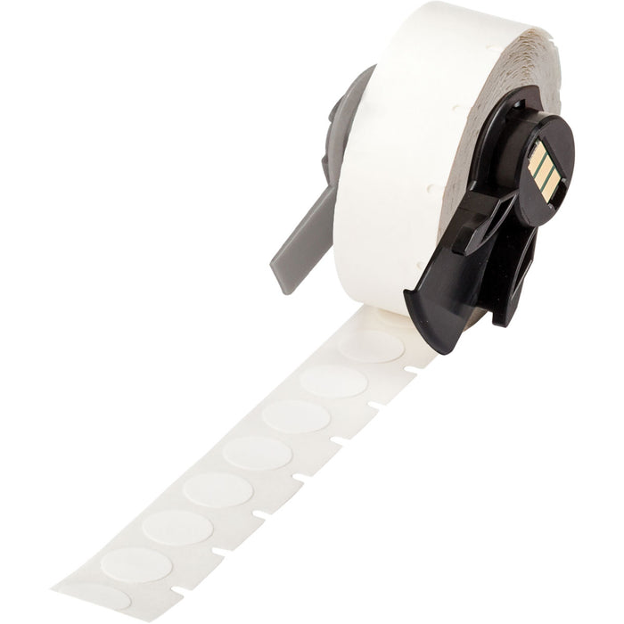 Brady FreezerBondz Ultra Thin Cryogenic Polyester Laboratory Vial Top Labels for M6 & M7 Printers 12.70mm (D)