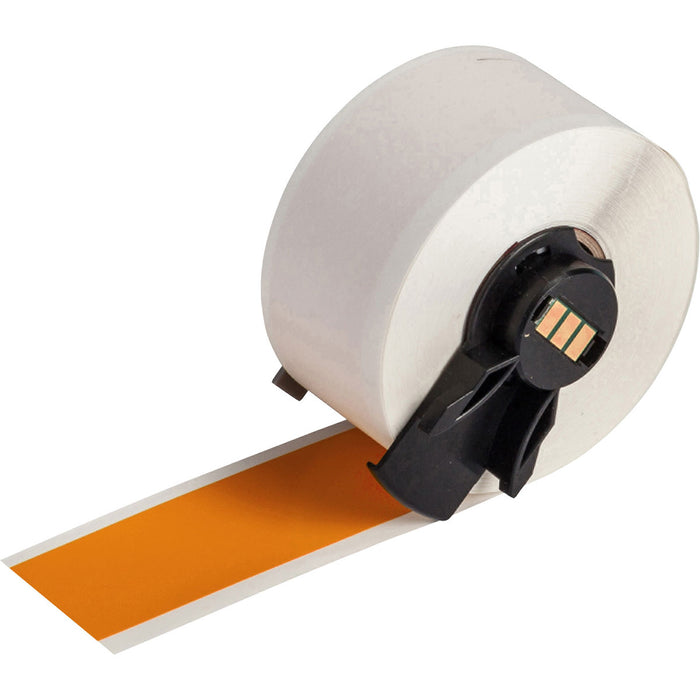 Brady Retro Reflective All Weather Label Tape for M6 & M7 Printers - 25.40mm (W) x 9.14m (L) Orange