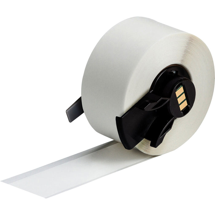Brady All Weather Permanent Adhesive Vinyl Label Tape for M6 & M7 Printers 25.40mm(W) x 15.24m(L) White