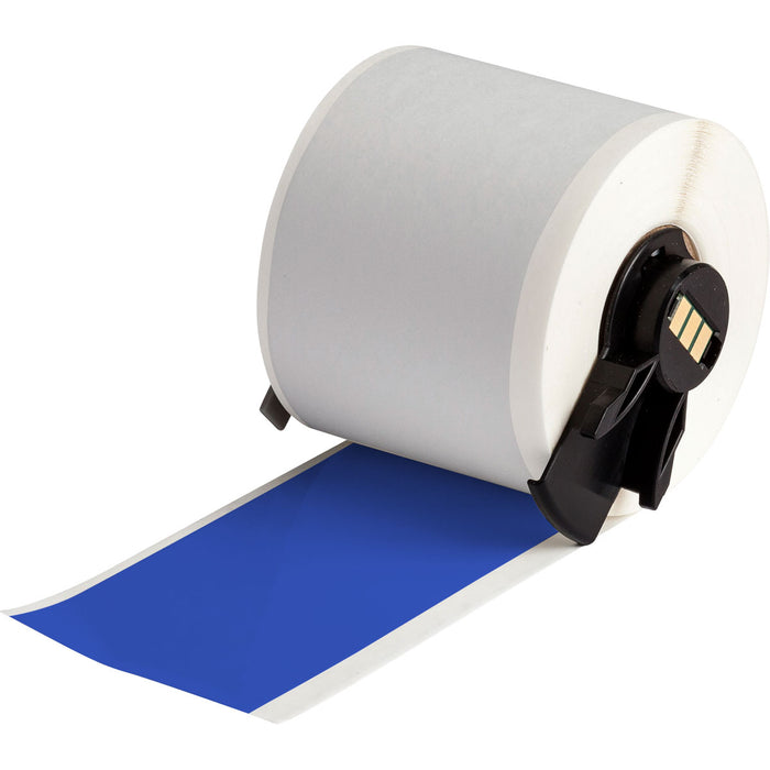 Brady All Weather Permanent Adhesive Vinyl Label Tape for M6 & M7 Printers 50.80mm(W) x 15.24m(L) Blue