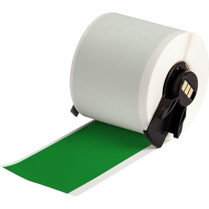 Brady All Weather Permanent Adhesive Vinyl Label Tape for M6 & M7 Printers - 50.80mm (W) x 15.24m (L) Green