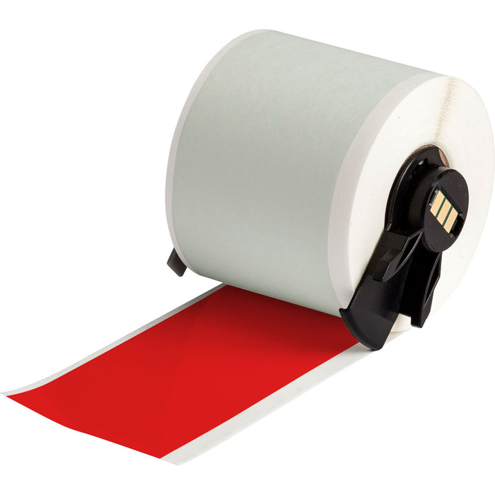 Brady All Weather Permanent Adhesive Vinyl Label Tape for M6 & M7 Printers 50.80mm(W) x 15.24m(L) Red