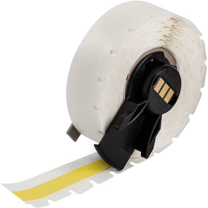 Brady Multi-Purpose Vinyl Label Tape for M6 & M7 Printers - 9.53mm (W) x 15.24m (L) Yellow