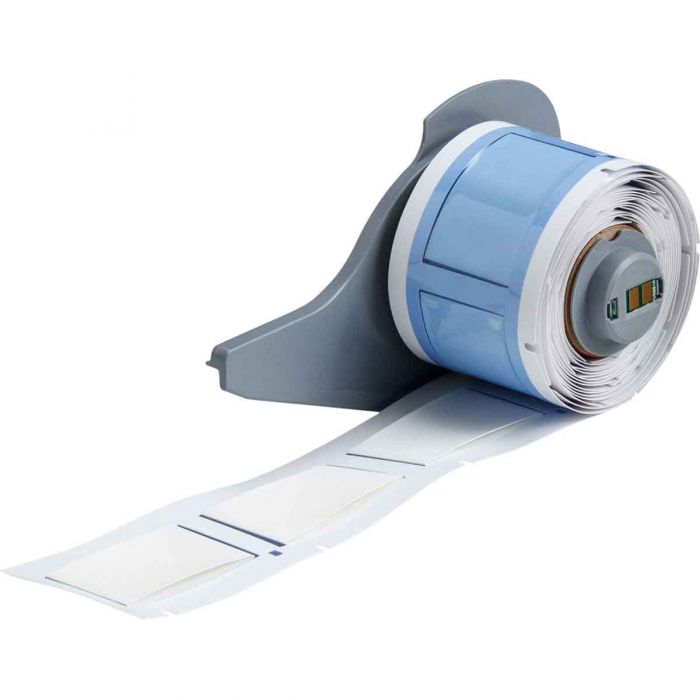 Brady PermaSleeve Heat Shrink Wire and Cable Labels for M7 Printers 25.40mm(W) x 42.16mm(H) White