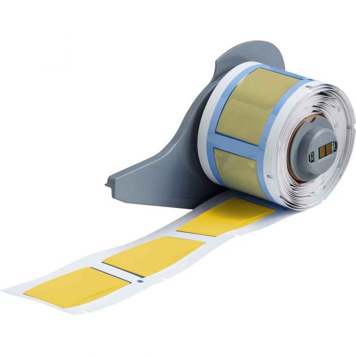 Brady PermaSleeve Heat Shrink Wire and Cable Labels for M7 Printers 25.40mm(W) x 42.34mm(H) Yellow