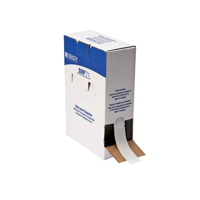 Brady Self-Laminating Vinyl Wrap Around Wire and Cable Labels for M7 Printers - 101.6mm (H) x 25.4mm (W)