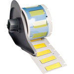 Brady PermaSleeve Heat Shrink Wire and Cable Labels for M7 Printers - 25.40mm (W) x 11.15mm (H) Yellow