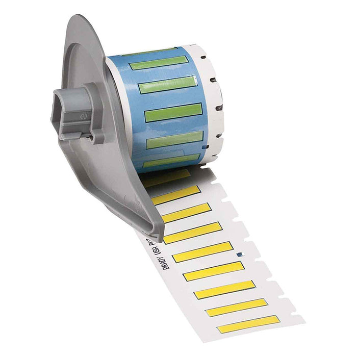 Brady PermaSleeve Heat Shrink Wire and Cable Labels for M7 Printers - 25.40mm (W) x 4.62mm (H) Yellow