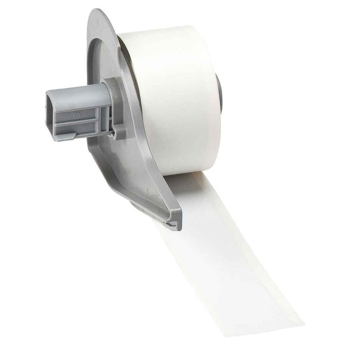 Brady All Weather Permanent Adhesive Vinyl Label Tape for M7 Printers 25.40x15.24mm White