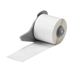 Brady All Weather Permanent Adhesive Vinyl Label Tape for M7 Printers 50.80mm (W) x 15.24m (L) White
