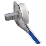 Brady All Weather Permanent Adhesive Vinyl Label Tape for M7 Printers 12.70mm(W) x 15.24m(L) Blue M7C500595