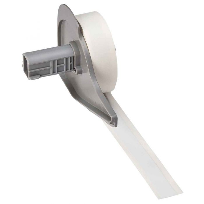 Brady All Weather Permanent Adhesive Vinyl Label Tape of M7 Printers 12.70mm(W) x 15.24m(L) White M7C500595