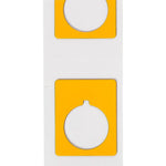 Brady Raised Panel Labels for M7 Printers 38.10mm(H) x 30.48mm(W) Black