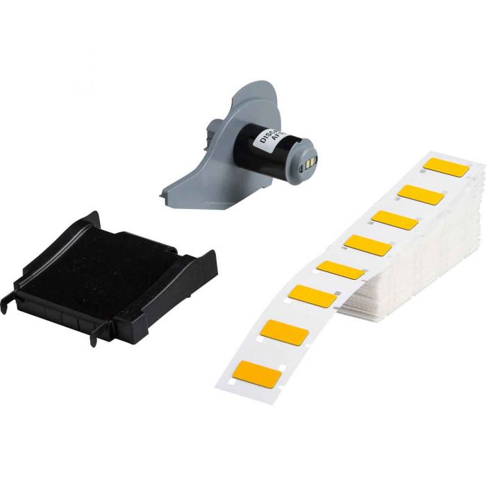 Brady Raised Pabel Labels for M7 Printers 12.45mm(H) x 26.92mm(W) Yellow