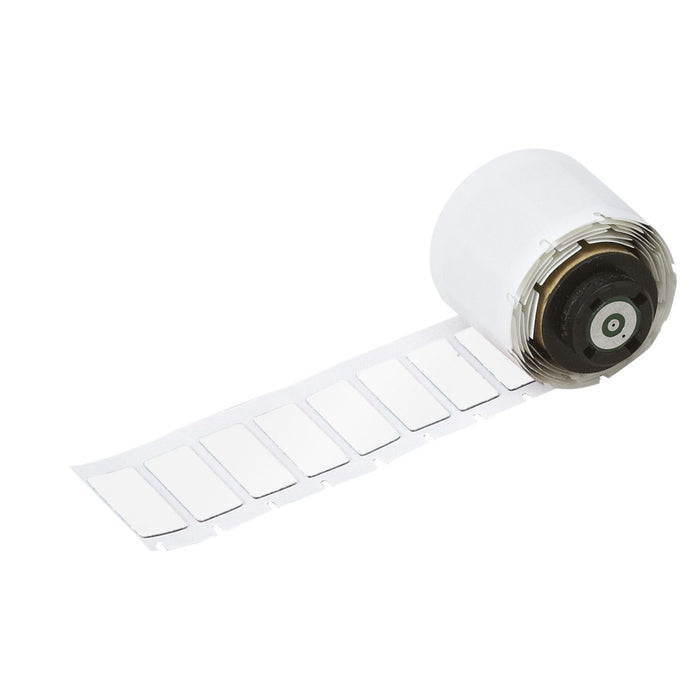 Brady M710 Label Printer Labels - 125 Labels/Box, 48mm (W) x 19mm (H), White
