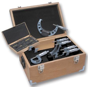 Mitutoyo Series 103 Outside Micrometer 6 Piece Set Range 50-150mm 103-913-50