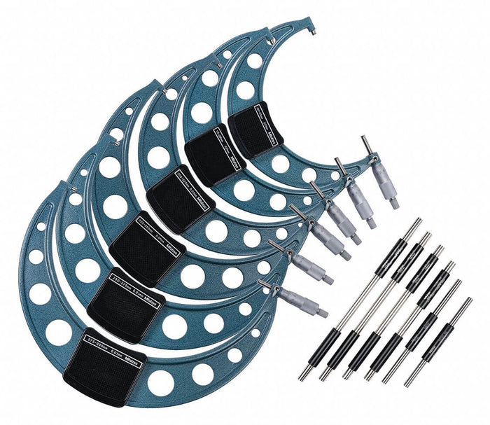 Mitutoyo Series 103 Outside Micrometer 6 Piece Set Range 150-300mm 103-915-10