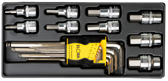 Elora Allen keys Socket Set 1/2in 18 Pce MS-13