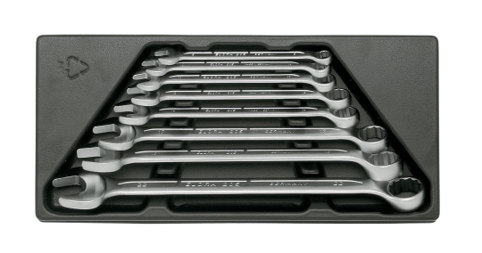 Elora Combination Spanner Set cranked 8-pcs MS-2